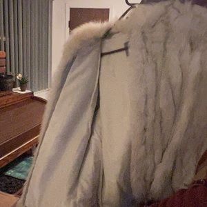 Saga Furs Blue Fox short coat